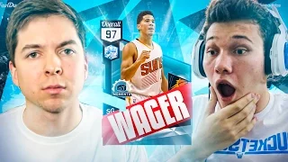 THE BIGGEST WAGER OF MY LIFE... NBA 2K17 DIAMOND WAGER vs JESSERTHELAZER