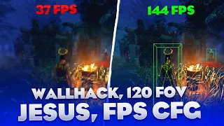 🔴НОВЫЙ WALLHACK Dead by Daylight | JESUS CONFIG DBD | FPS BOOST | 120 FOV конфиг дбд ВХ | 5.4.0