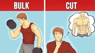 What to do First to Look Good: CUT or BULK