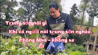 Trung Sởn Nói gì _ Khi Có người nói Oanh lấy chồng nghèo ,Vừa không có nhà, không có xe.