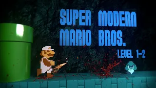 Super Modern Mario Bros. Level 1-2 (3D animation)