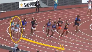 鵜澤飛羽の追い上げ！2部,1部 予選 男子リレー 4x100m 関東インカレ陸上2022