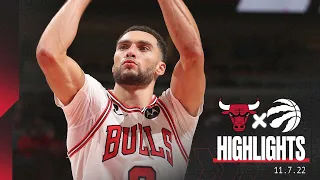 HIGHLIGHTS: Chicago Bulls beat Raptors 111-97 behind Zach LaVine's 30 points