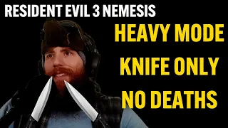 Resident Evil 3 Knife Only - No Saves No Deaths