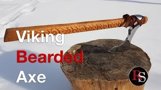 Making A Viking Bearded Axe (Skeggox) From An Old Axe