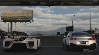 Gran Turismo 7 - PS5 - SRT Tomahawk X vs Nissan GTR drag race... short of