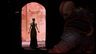 God of War 2018. Кратос достает Клинки Хаоса