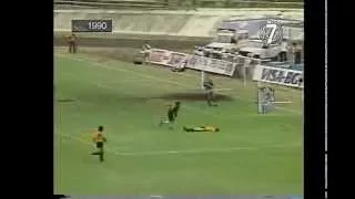 Goles - Emelec 1 Barcelona 1 - Ida Definición Vicecampeonato 1990