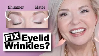 Fix Eyelid Wrinkles? Makeup Over 50!