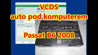 VCDS - auto pod komputerem - Passat B6 2008