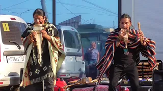 Dance of the iron horse. Музыка индейцев.  Inty Pakarina & Alpa Ecuador Spirit.