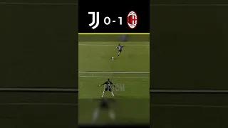 Milan vs Juventus penalty!
