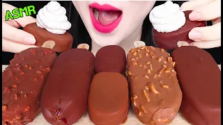 ASMR FRESH CREAM, CHOCOLATE ICE CREAM, MAGNUM ICE CREAM 생크림, 초콜릿 아이스크림, 매그넘 아이스크림 먹방 EATING SOUNDS