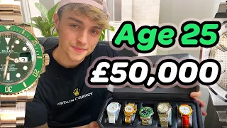 My £50,000 Watch Collection By Age 25