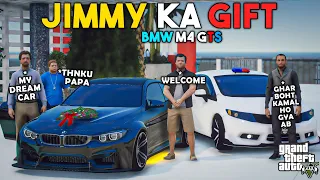 JIMMY KA GIFT | BMW M4 | GTA 5 | Real Life Mods #255 | URDU |