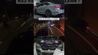 M5 F90 BMW MODDED VS  DAZA RS3 | he took off 🚀| wow