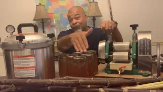 How to juice SUGARCANE. and CANNING SUGARCANE JUICE from start to finish
