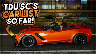 Test Drive Unlimited Solar Crown's RARE & SOLID Car List So Far!