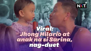 Viral: Jhong Hilario at anak na si Sarina, nag-duet | NXT