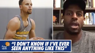 Andre Iguodala Tells The Story of A Legendary Stephen Curry Shooting Performance In Practice