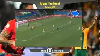$!Chile vs Australia (2014) 3-1 All goals and Full Highlights Match WORLD CUP 2014