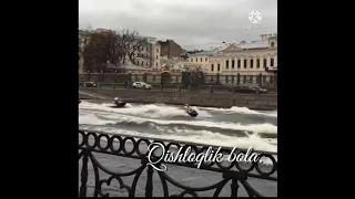 Санкт-Петербургда бекорчилар парохода пойга килишяпти.