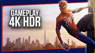 SPIDER-MAN PlayStation 4 - Gameplay 4K HDR PS4 Pro