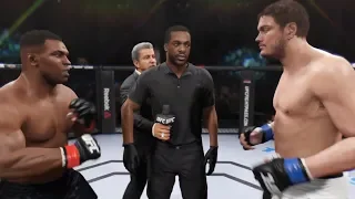 Mike Tyson vs. Matt Mitrione (EA Sports UFC 2) - CPU vs. CPU 🥊