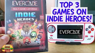 Evercade Indie Heroes Top 3 games!