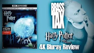 Harry Potter & The Order Of The Phoenix "Quick" 4K Bluray Review @Brasstax