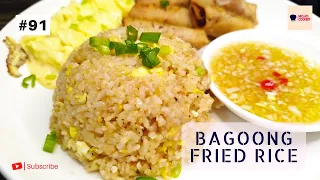 Bagoong Fried Rice | Shrimp Paste Fried Rice | Recipe | Micah's Cookery