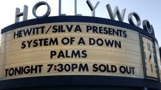 System of a Down Live @ The Hollywood Bowl, Hollywood, CA, 7/29/2013