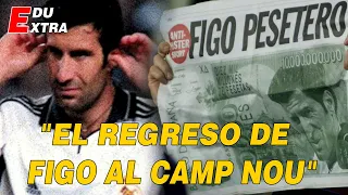 El Regreso de FIGO al Camp Nou como JUDAS - (21/10/2000)