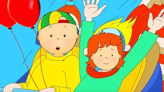 ★ Caillou at the Theme Park ★ Funny Animated Caillou | Cartoons for kids | Caillou