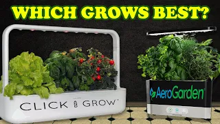 AeroGarden or Click & Grow Smart Garden Which Grows Best? WATCH BEFORE YOU BUY!