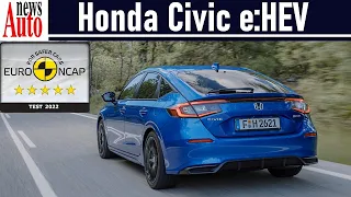Honda Civic e:HEV (2022) - Five-Star Euro NCAP | NewsAuto