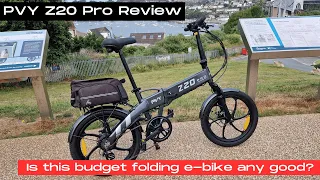 PVY Z20 Pro Review: New folding e-bike available in the UK