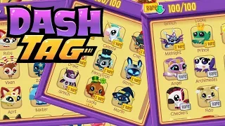 Reviewing ALL 100 Pets on Dash Tag | Dash Tag Endless Runner Game