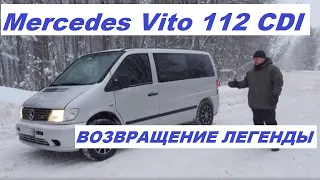 Mercedes Vito 112 CDI Возвращение легенды #авто #mercedes #mercedesvito #terencyi #автообзор