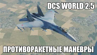 DCS World 2.5 | Противоракетные маневры и их разбор в Tacveiw