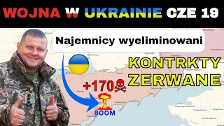 19 CZE: Nieźle. Ukraińcy ODKRYLI I ZNISZCZYLI BAZĘ ROSYJSKICH NAJEMNIKÓW | Wojna w Ukrainie Wyjaśnio