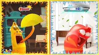 THE CONTRAST BETWEEN THE COOL AIR CONDITIONER AND THE HAND FAN ✨THE BEST CARTOONS FOR KIDS ✨