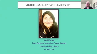 July 2018 Webinar: Youth Engagement & Leadership