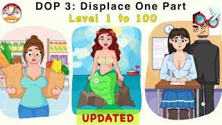 DOP 3: Displace One Part Updated - Level 1-100 | DOP 3 All Answers [iOS & Android] | Games With Sara