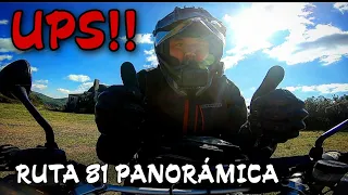 VIAJE EN MOTO -  RUTA 81 PANORÁMICA