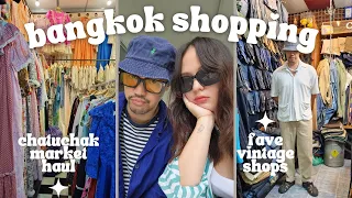 Bangkok Travel Vlog 🇹🇭  Let's Go Vintage Shopping at Chatuchak Weekend Market Thailand (2023)