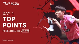 Top Points of Day 4 presented by Shuijingfang | #SingaporeSmash 2024