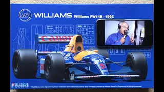 Murray Walker tribute & Fujimi 1/20 Williams FW14B kit review
