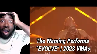 The Warning Performs "EVOLVE" | 2023 VMAs (REACTION!!!)