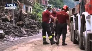 Disastro per frane tra Laglio e Brienno